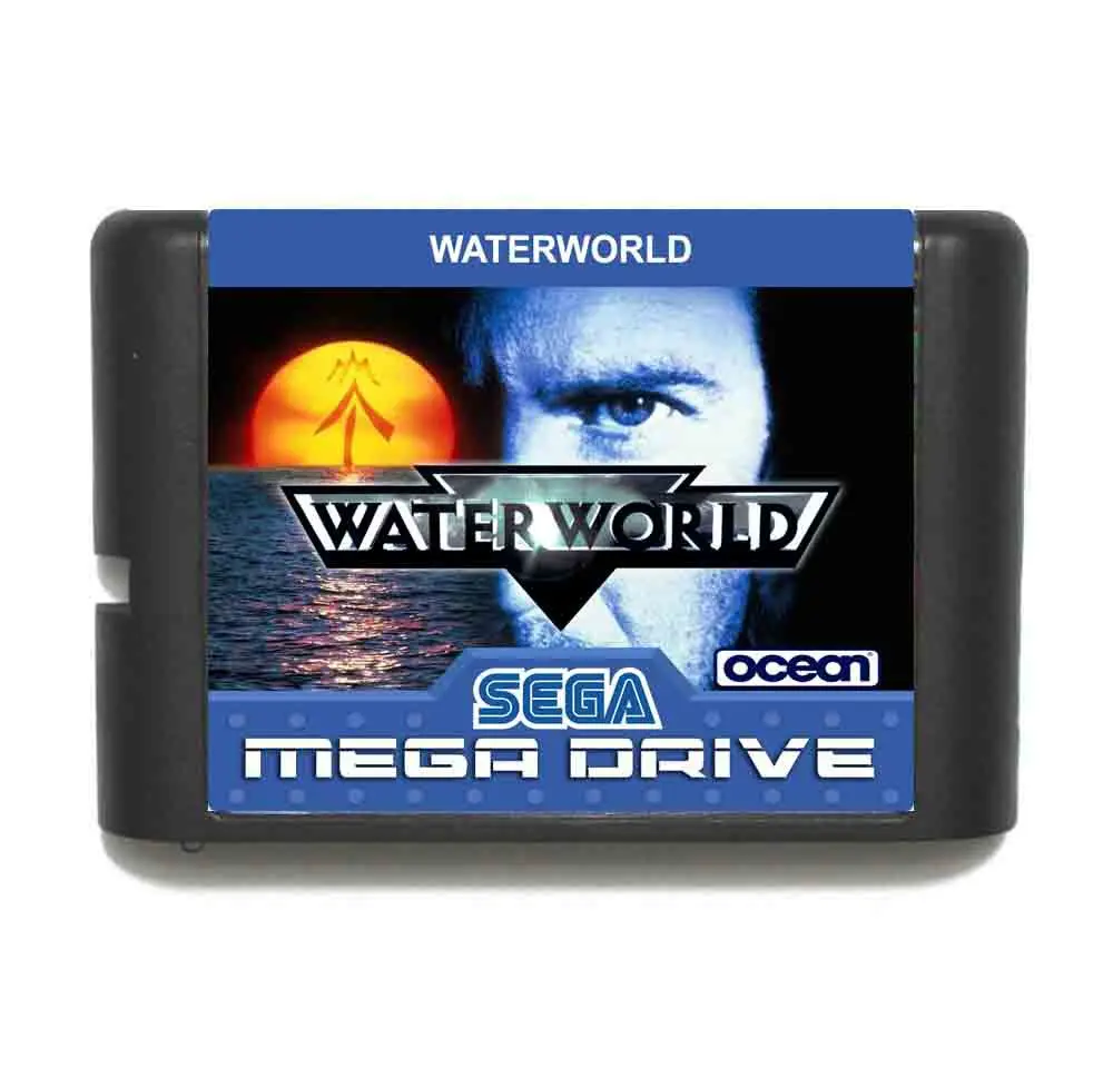 Карта водяного мира 16 бит MD для Sega Mega Drive Genesis | Электроника