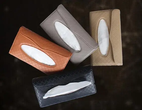 Универсальная домашняя автомобильная коробка для салфеток бумажный держатель