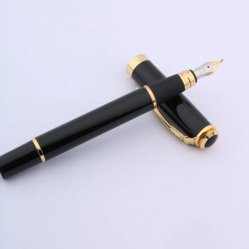 Jinhao 500 черный золотой 1 0 отделка перо для каллиграфии авторучка | Канцтовары офиса