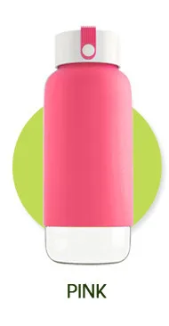 Бутылка для воды пластиковая 410 мл недорогая Спортивная небьющаяся герметичная |