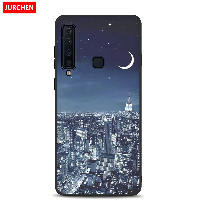 41 Чехол jurchen для samsung Galaxy A9 A920F, задняя крышка, силиконовый милый мультяшный TPU мягкий чехол для samsung A9S A9200, чехол для телефона - Цвет: 41