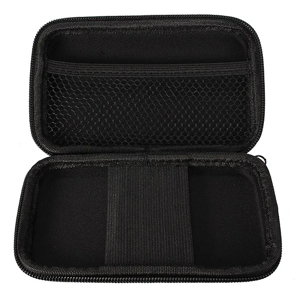 Black Portable Zipper External 2.5 HDD Bag Carry Case Pouch For 2.5&quot Hard Disk Drive Protect | Мобильные телефоны и