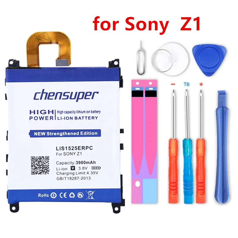 Chensuper 3900 mAh LIS1525ERPC мобильный телефон литий-ионный batteria для sony Xperia Z1 Батарея L39H C6902 C6903