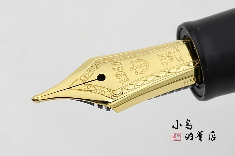 Японский оригинальный матовой 1911 nagahara togi 21k золото нм nib Золотой зажим для ручки