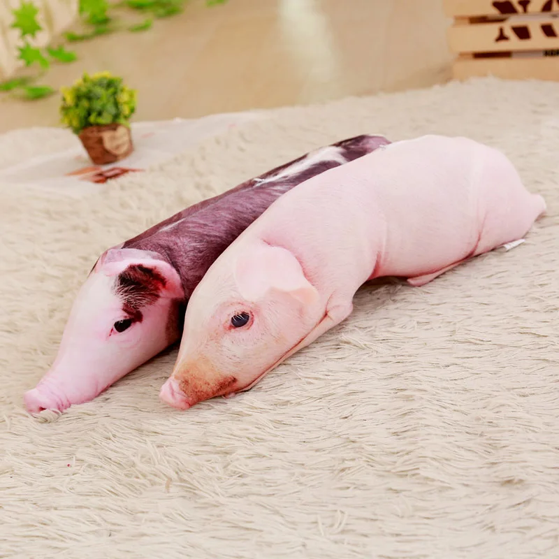 2018 креативная 3D имитация свинья Подушка Кукла Плюшевая и яркая мягкая игрушка