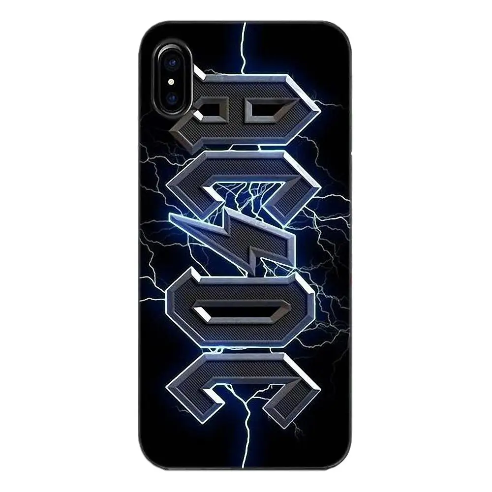 Мягкий термополиуретановый чехол Tpwxnx для телефона Постер Ac Dc Huawei G7 Y6 II Y7 Xiaomi Redmi Note