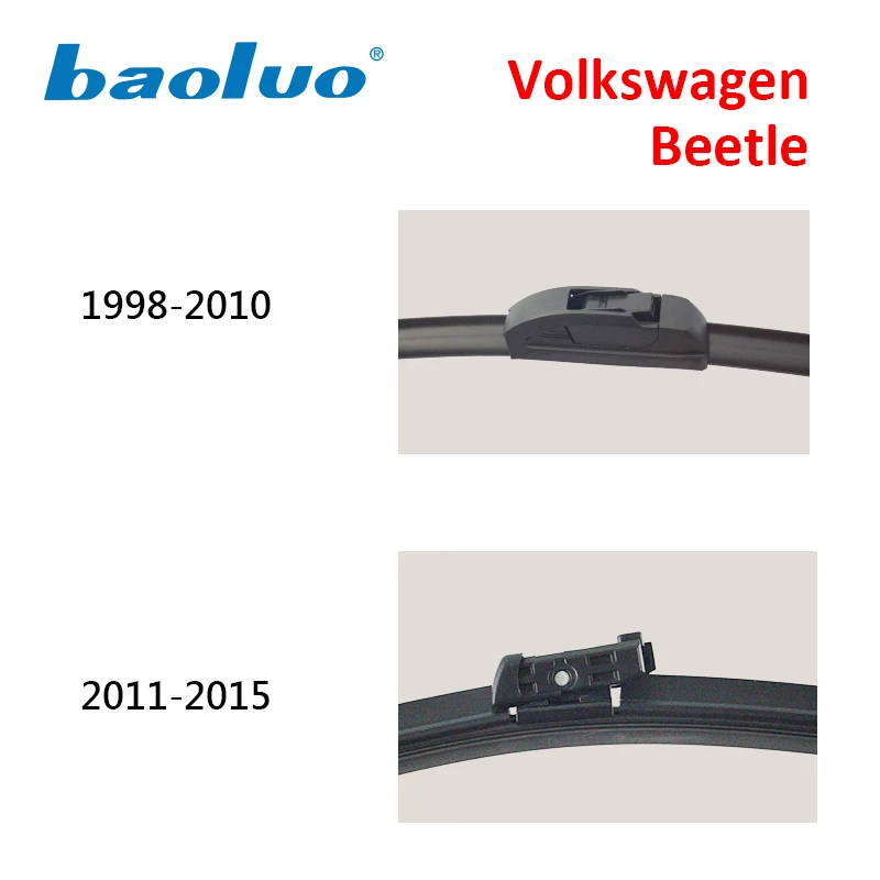 Baoluoбыл стеклоочистителей для VW Volkswagen Жук хэтчбек/кабриолет 1998 2015 натуральный