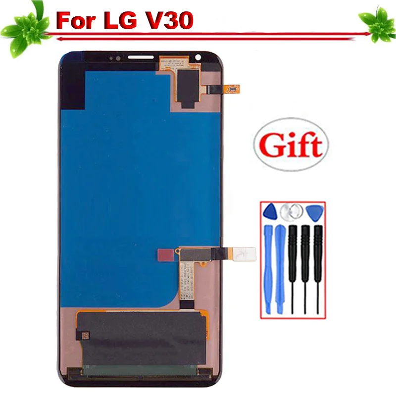 100% Tested for LG V30 LCD Display Touch Screen Digitizer Assembly Replacement H932 H933 VS996 US998 Lcd | Мобильные телефоны и