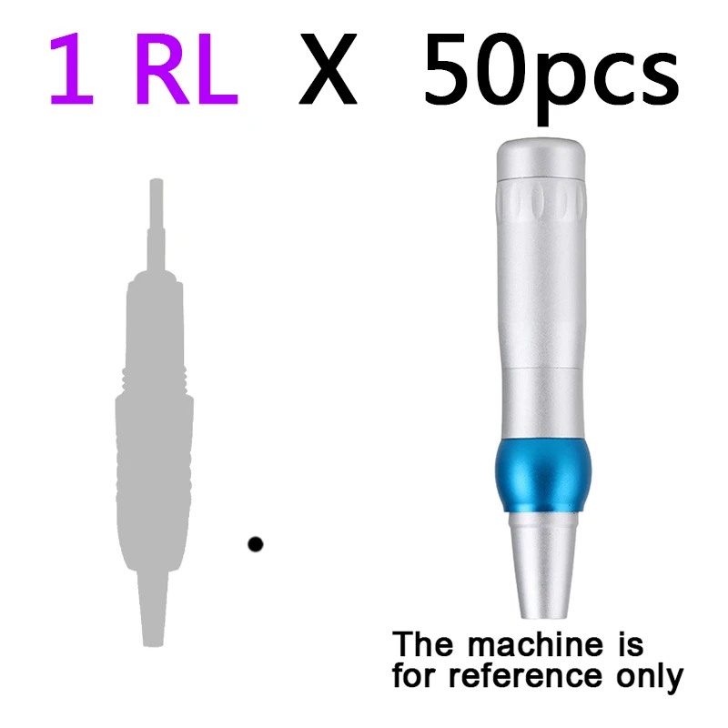 Иглы 1RL Для микроблейдинга иглы для перманентного макияжа картриджи 1R с 1 зубцом