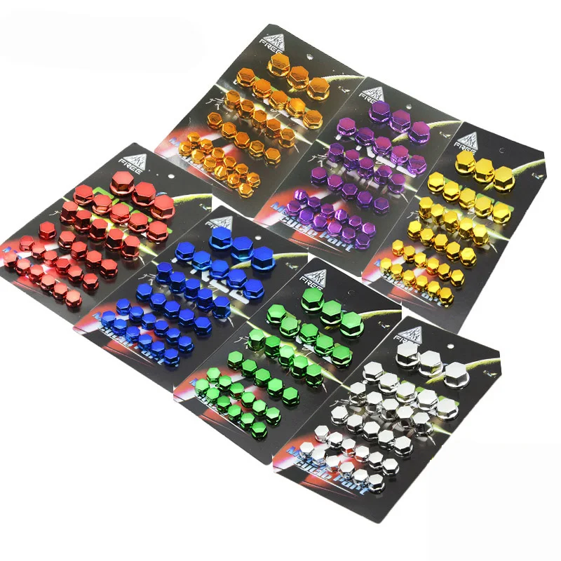 30P мотоциклетная винтовая гайка крышка болта украшение центральный мотоцикл