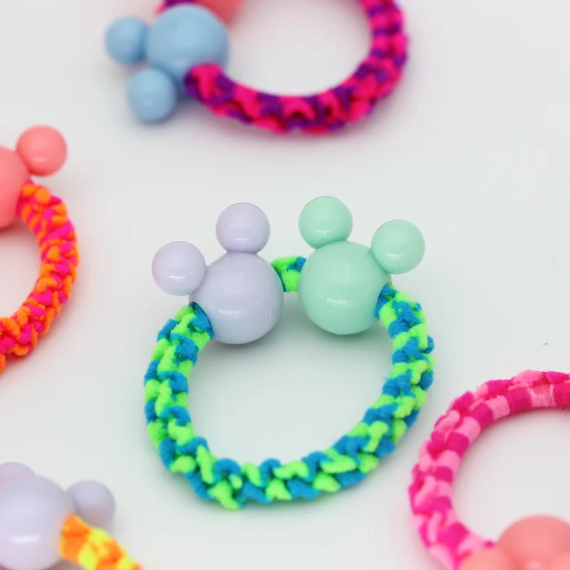 isnice Big Ball cartoon Hair Rope Elastic Bands Girl Kids Gum For Rubber Accessories Quality hairband 2019 | Аксессуары для одежды