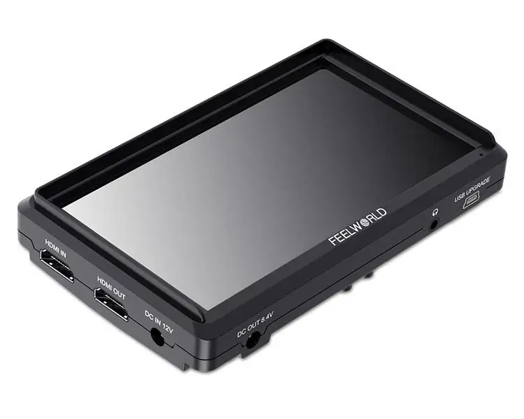 Камера FEELWORLD S55 экран 5 дюйма IPS 1280x720 поддержка 4K HDMI вход Наклон Камеры