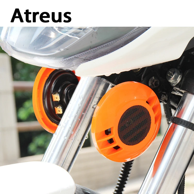 Автомобильная наклейка Atreus 2 шт. Электрический громкий звуковой сигнал для BMW e46 e39