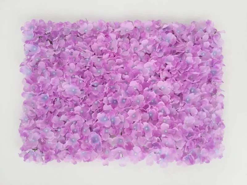 light purple Новое поступление 240x240 см высококлассные цветок гортензии Настенный комплект с подставкой DIY свадебный фон украшения - Цвет: light purple