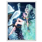 LaoJieYuan DIY Алмазная вышивка, принцесса, полная дрель, алмазная живопись, вышивка крестом, стразы, 3d Мозаика, Алмазное украшение на стену