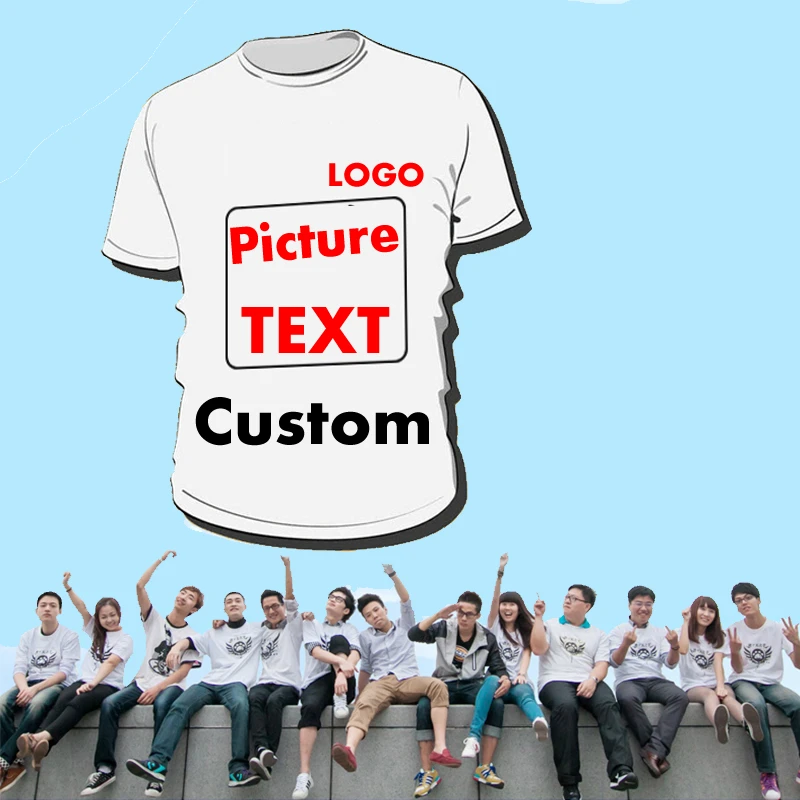 Футболка на заказ с логотипом и животным принтом футболка группа команда дизайн