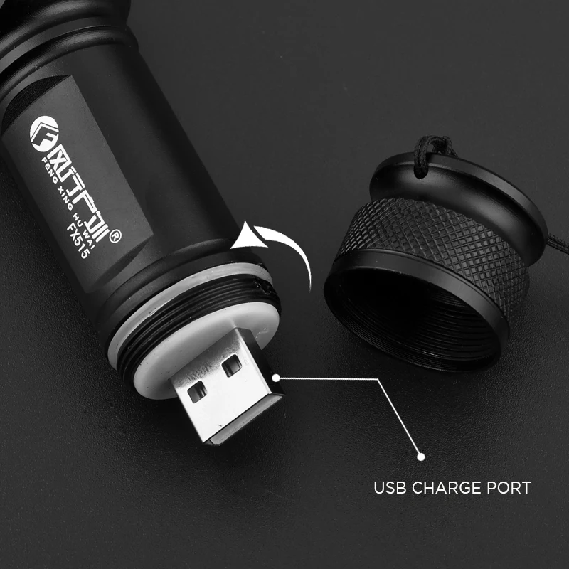 Велосипедный велосипед 2000 люмен USB Перезаряжаемый масштабируемый передний свет