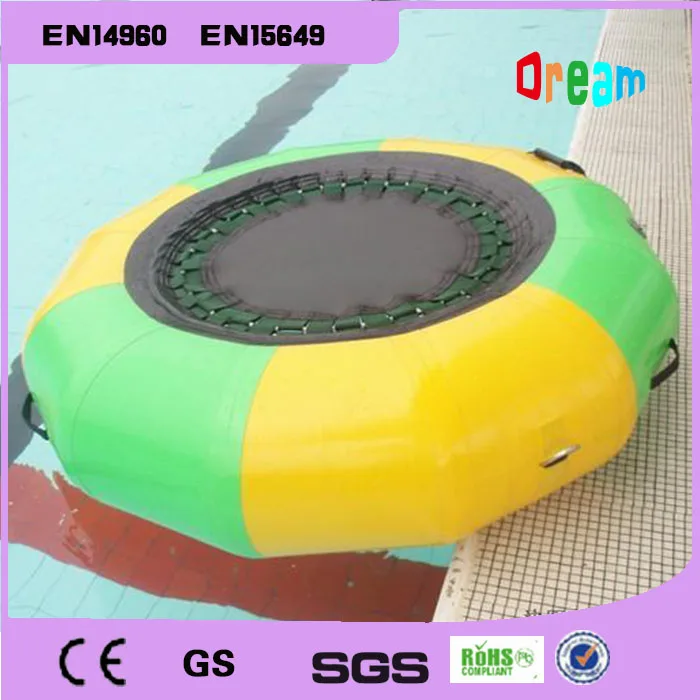 Free Shipping Dia 4m Inflatable Water Trampoline Series Splash Padded Bouncer Jump | Игрушки и хобби