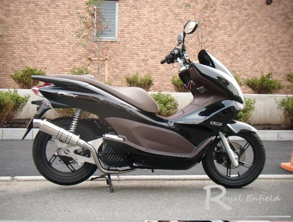 Выхлопная труба для мотоцикла pcx150 pcx125 слипоны с полной системой Honda PCX150 PCX125