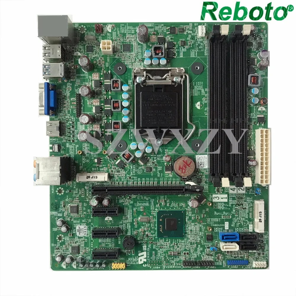 Reboto для DELL XPS 8500 настольная материнская плата DH77M01 CN 0YJPT1 YJPT1 LGA1155|Материнские платы|