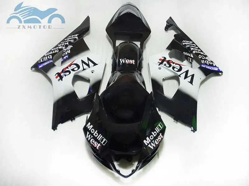Индивидуальные комплекты обтекателей для Suzuki K3 K4 GSXR 1000 03 04 комплект спортивных