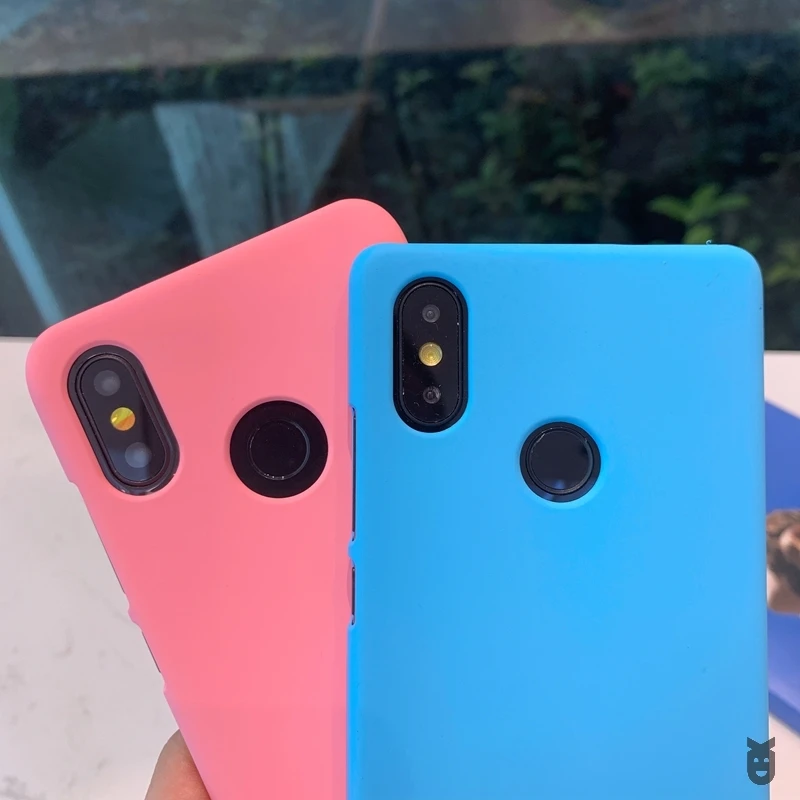Цветной Матовый Жесткий Пластиковый PC чехол для телефона для Xiaomi mi 8 9 SE A1 A2 Lite Red mi Note 5 Plus 6 6A 7 Pro Go Pocophone F1 Coque