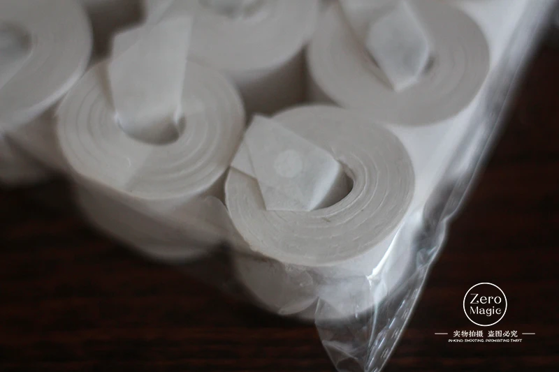 Катушка для рта Paper (White) 12 шт./упак. 19 метров высококачественная бумага рвоты