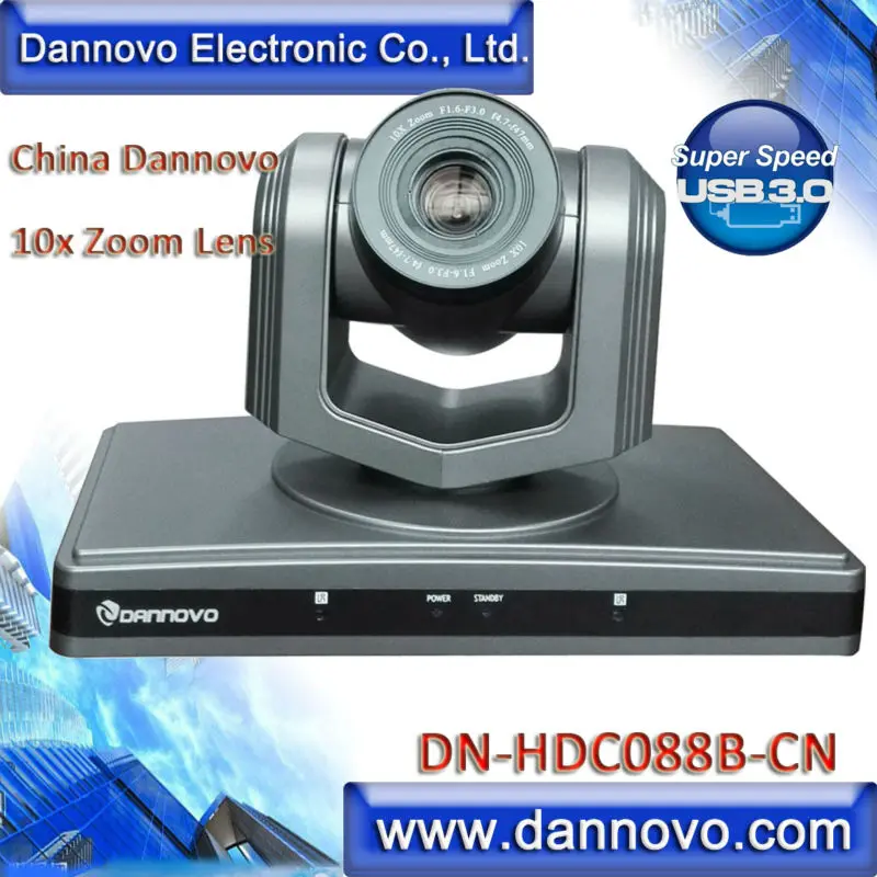 Бесплатная доставка DANNOVO HD USB 3 0 видео конференц камера PTZ 10x оптический зум