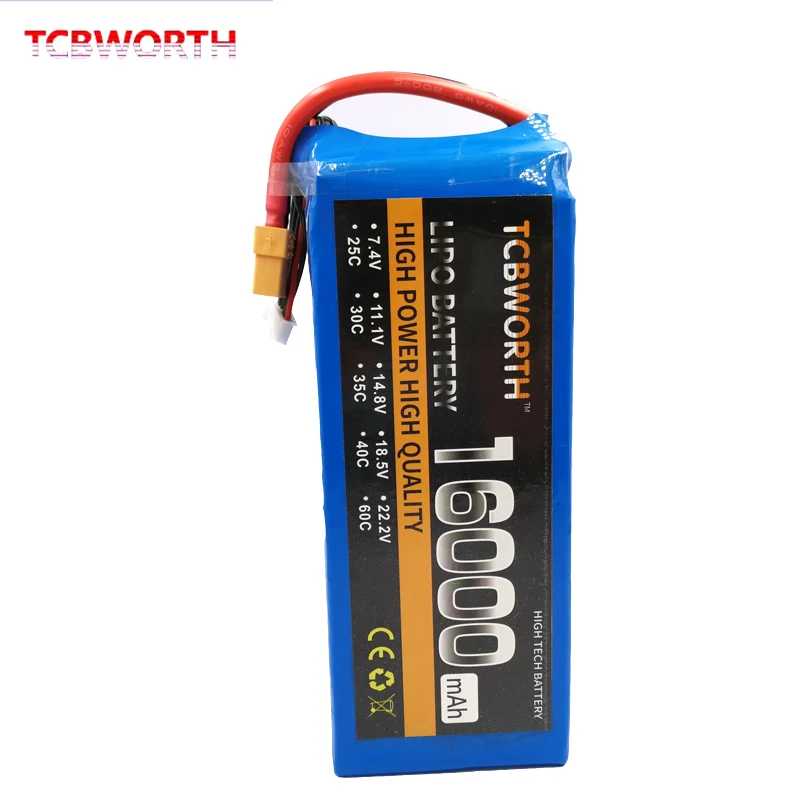 RC LiPo Battery 4S 14 8 V 16000mAh 25C для Airplane Whirlybird Drone Car Hexacopter Boat Aircraft Batteries 4S|lipo battery 4s|lipo batteryrc lipo