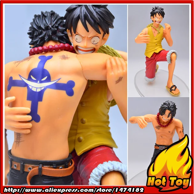 

100% Original Banpresto DRAMATIC SHOWCASE 5th Season Vol.1 Collection Figure - Luffy & Ace from "One Piece"