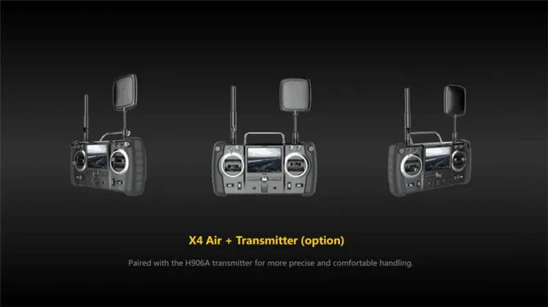 Hubsan X4 AIR H501A+ H906A передатчик с HT500 реле wifi FPV Бесщеточный Радиоуправляемый квадрокоптер с камерой 1080P Дрон RTF