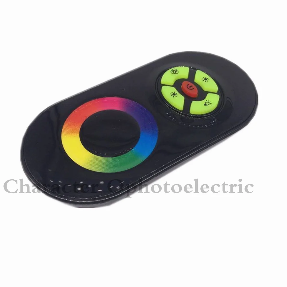 Контроллер светодиодов RGB 12 В 24 18 А 3 канальный сенсорный контроллер Черного и