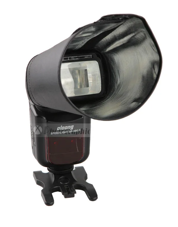 Складной рассеиватель вспышки софтбокс Отражатель конденсаторная трубка для 430EX