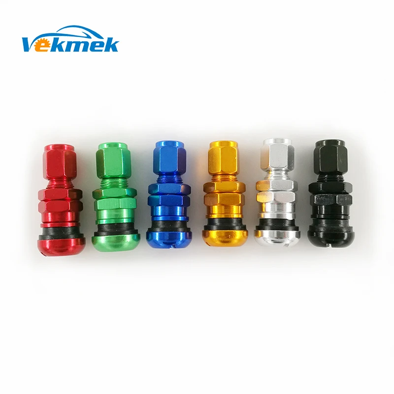 2 шт. алюминиевые клапаны для шин мотоциклов бескамерные аксессуары клапанов