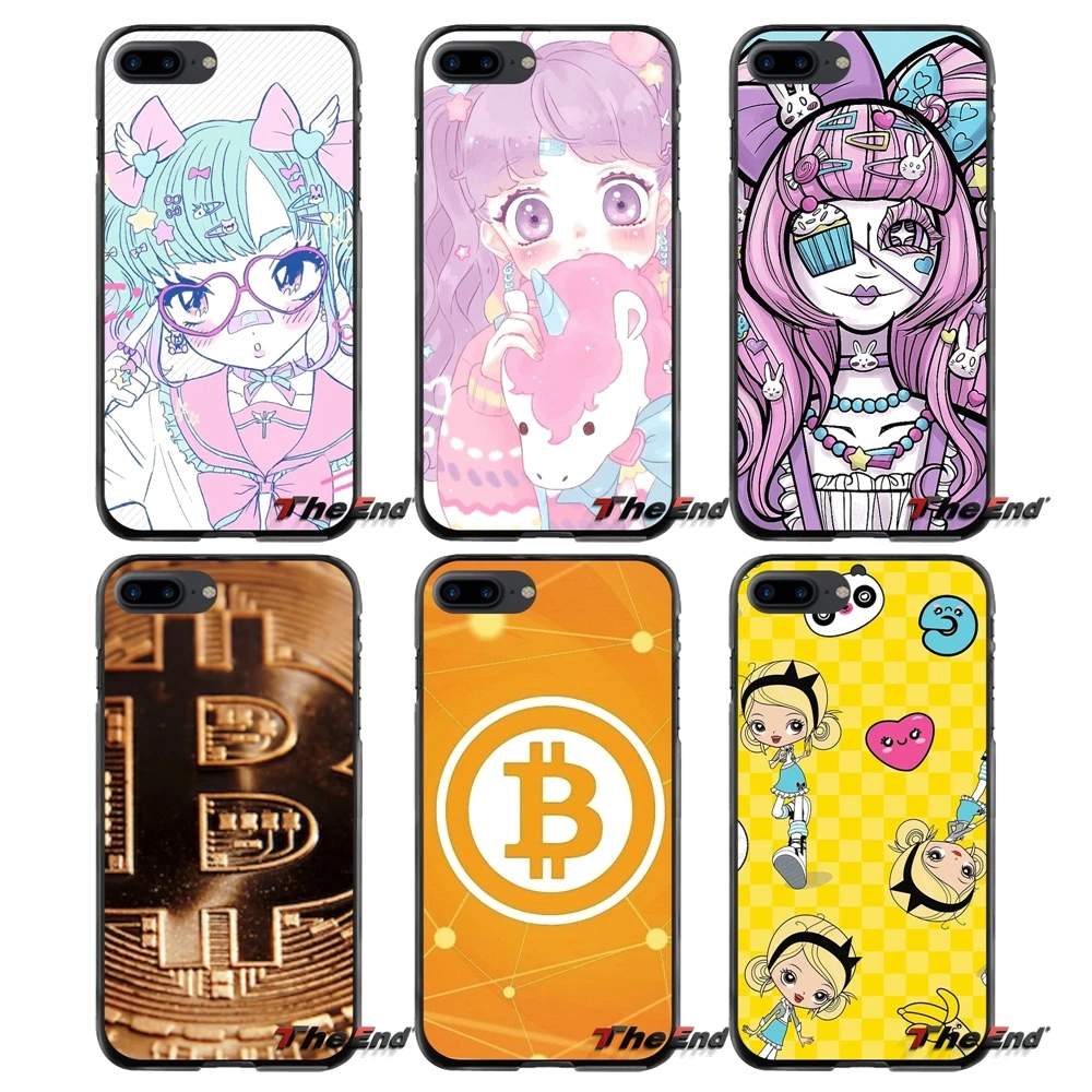 Аксессуары чехлы для телефонов биткойнов Ahegao Harajuku Мультяшные Samsung Galaxy A3 A5 A7 J3 J5 J7