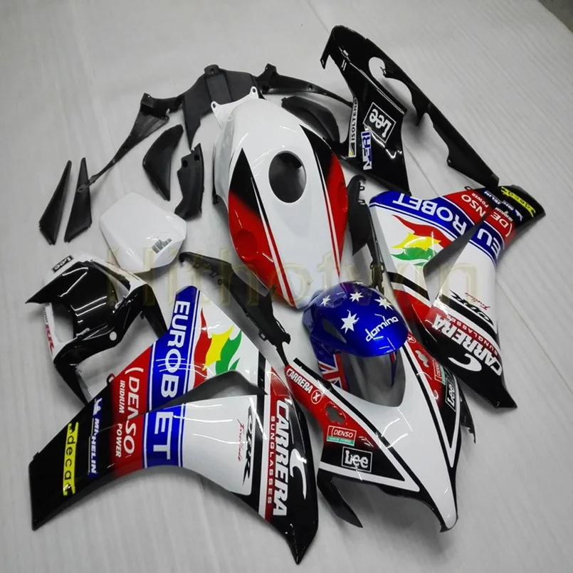 Изготовленный на заказ товар для мотоцикла CBR1000RR 2008 2009 2010 2011 CBR 1000 RR Обтекатели +