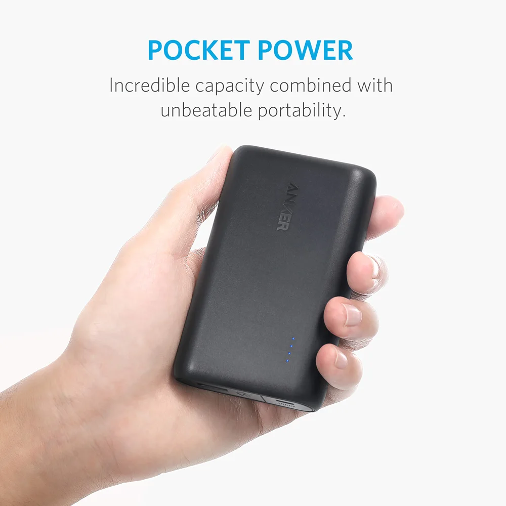 Anker power Core speed 10000 QC IQ Qualcomm Quick Charge 3 0 портативное зарядное устройство 10000mAh Bank для iPhone
