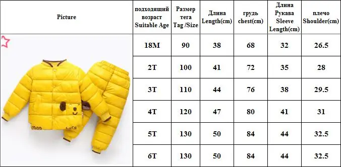 KISBINI/детская зимняя одежда для девочек и мальчиков, пуховик+ штаны, наборы одежды унисекс, теплые парки с рисунком, комплекты с воротником-стойкой