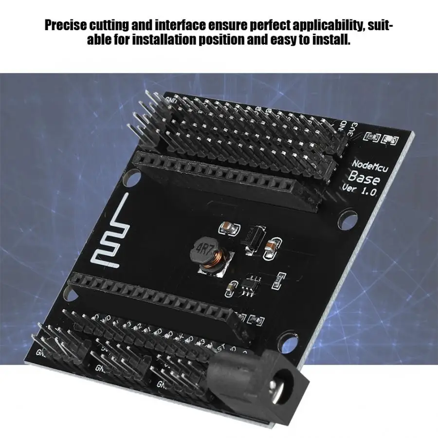 Новая NodeMcu v3 черная металлическая ESP8266 WIFI Девелопмент пластина база расширитель