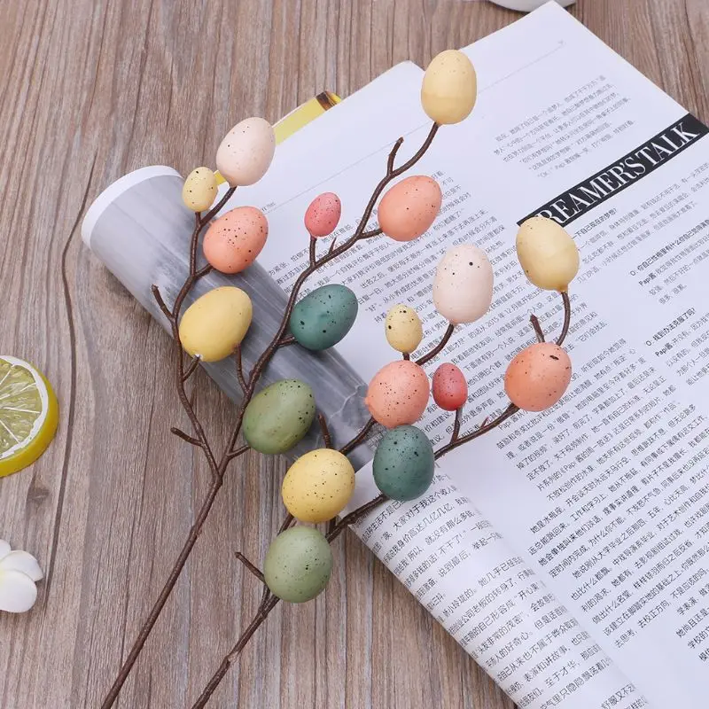 Пасхальное яйцо для украшения дерева креативные ветки с рисунком яиц