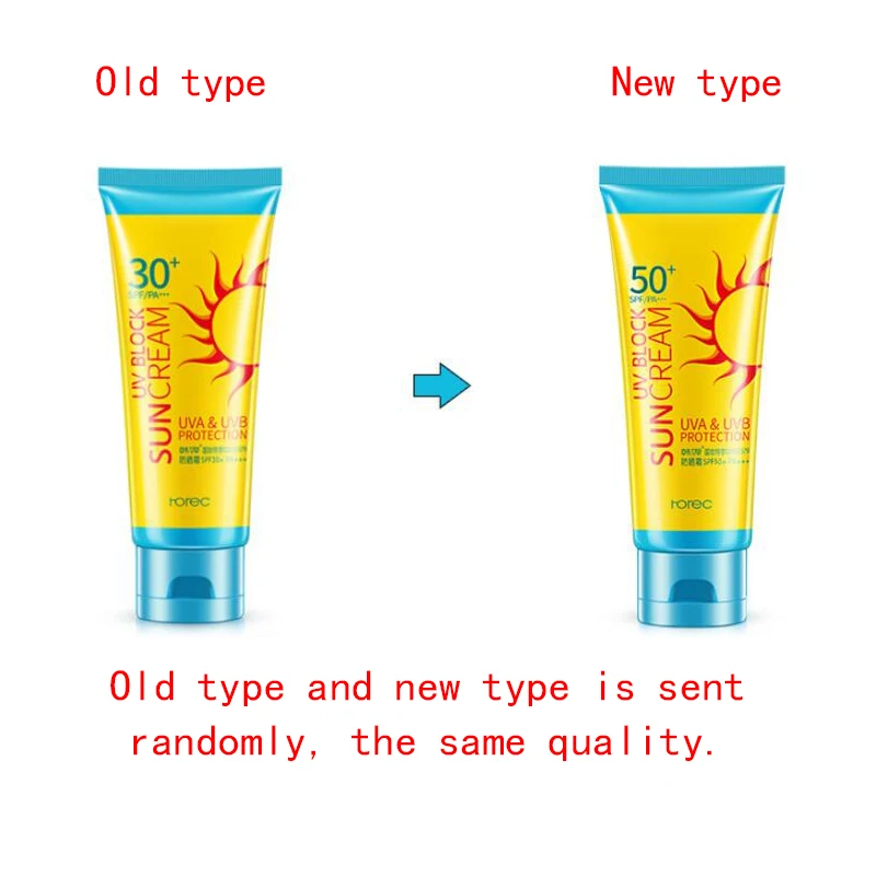 

Facial Sunscreen Cream SPF50+ Isolation Face Cream Protector Whitening UV Sunblock Body Sunscreen Concealer