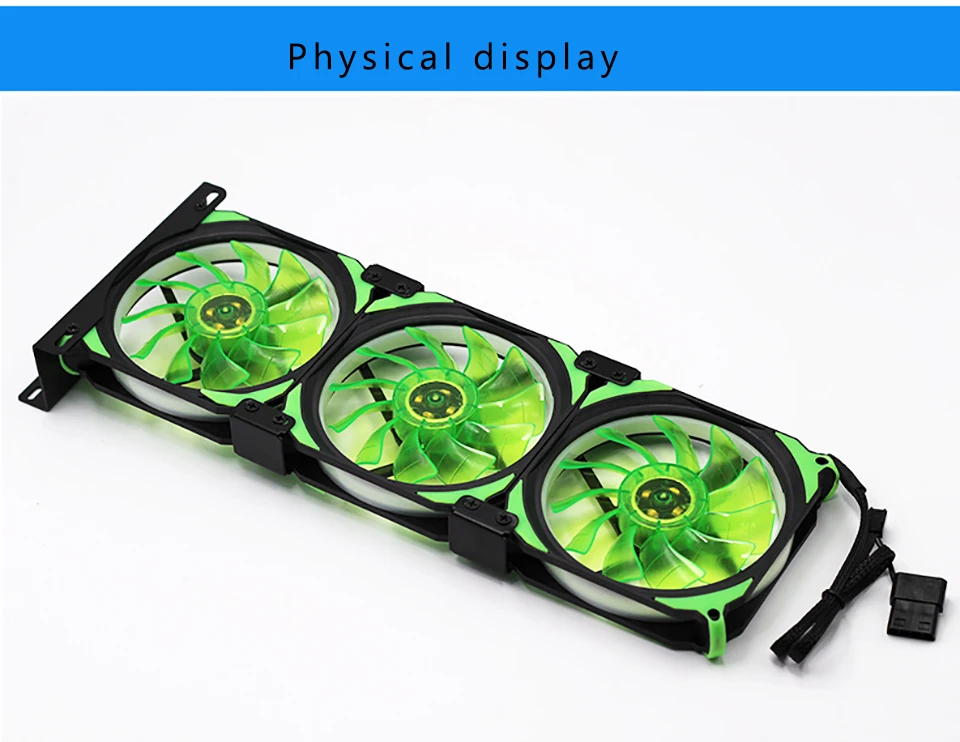 Компьютер/ПК процессор/GPU/VGA кулер видеокарта вентилятор охлаждения тихий DC 12 В 120 мм вентилятор материнская плата радиатор жесткий диск радиатор