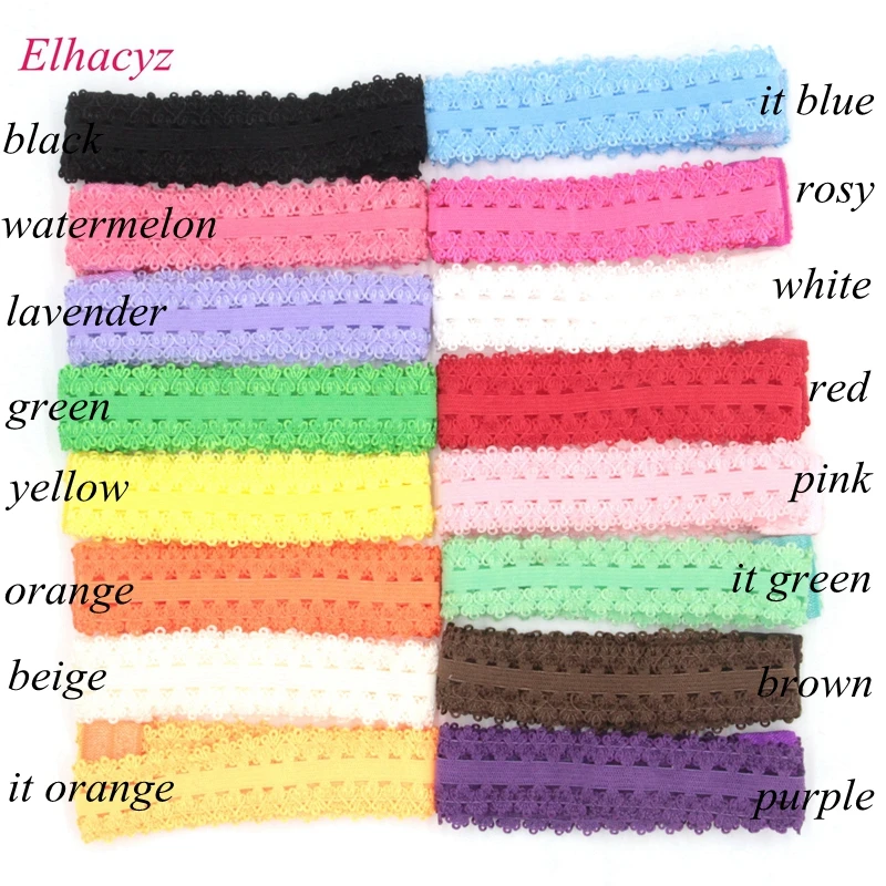 

Free Shipping 34ps/lot Shimmery Stretchy Lace Headbands,Lacy Frilly Hairbands,Hair Accessories,elastic headband