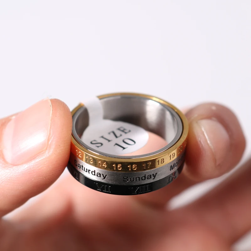 Новое модное и забавное детское кольцо-фиджет для свидания/стандартное кольцо