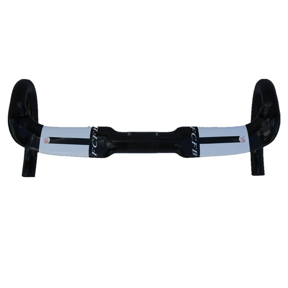 FCFB road handlebar white red green Torayca Carbon Handlebar Road Bicycle Handlebars bent bar internal routing 400/420/440mm | Спорт и