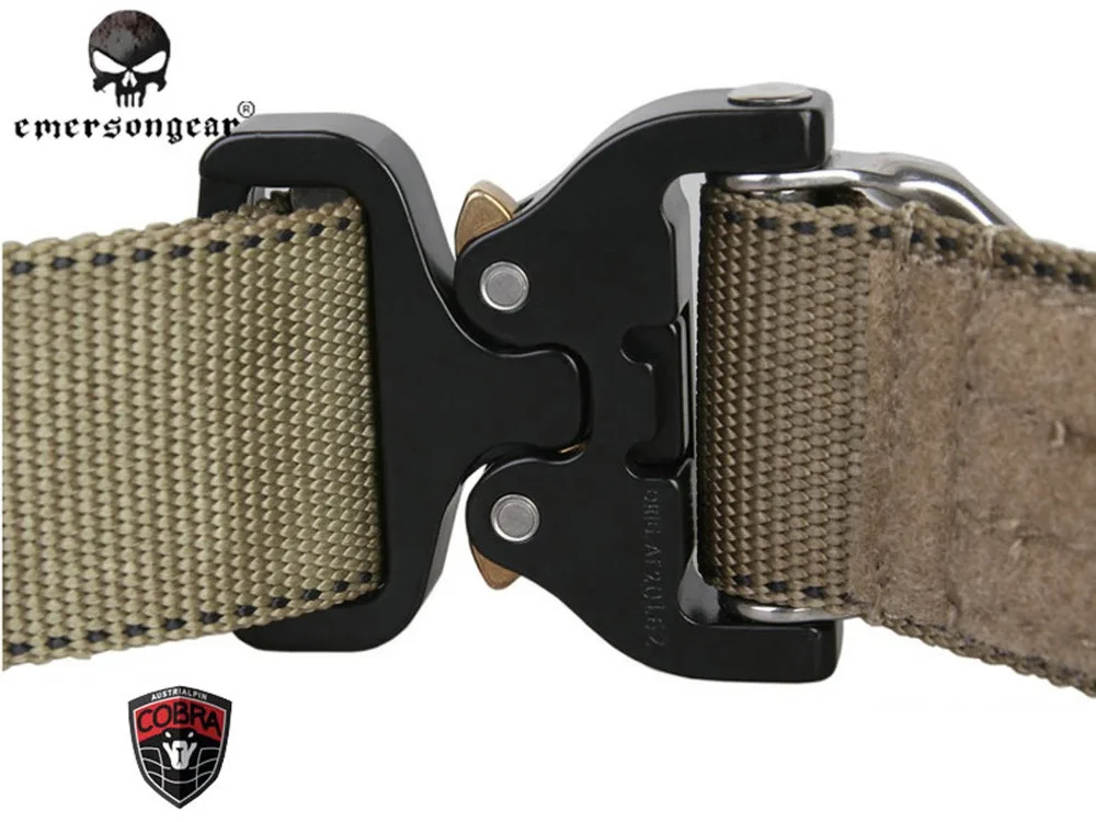 EmersonGear тактический ремень с D образным кольцом для стрельбы крючком и петлей 1 75