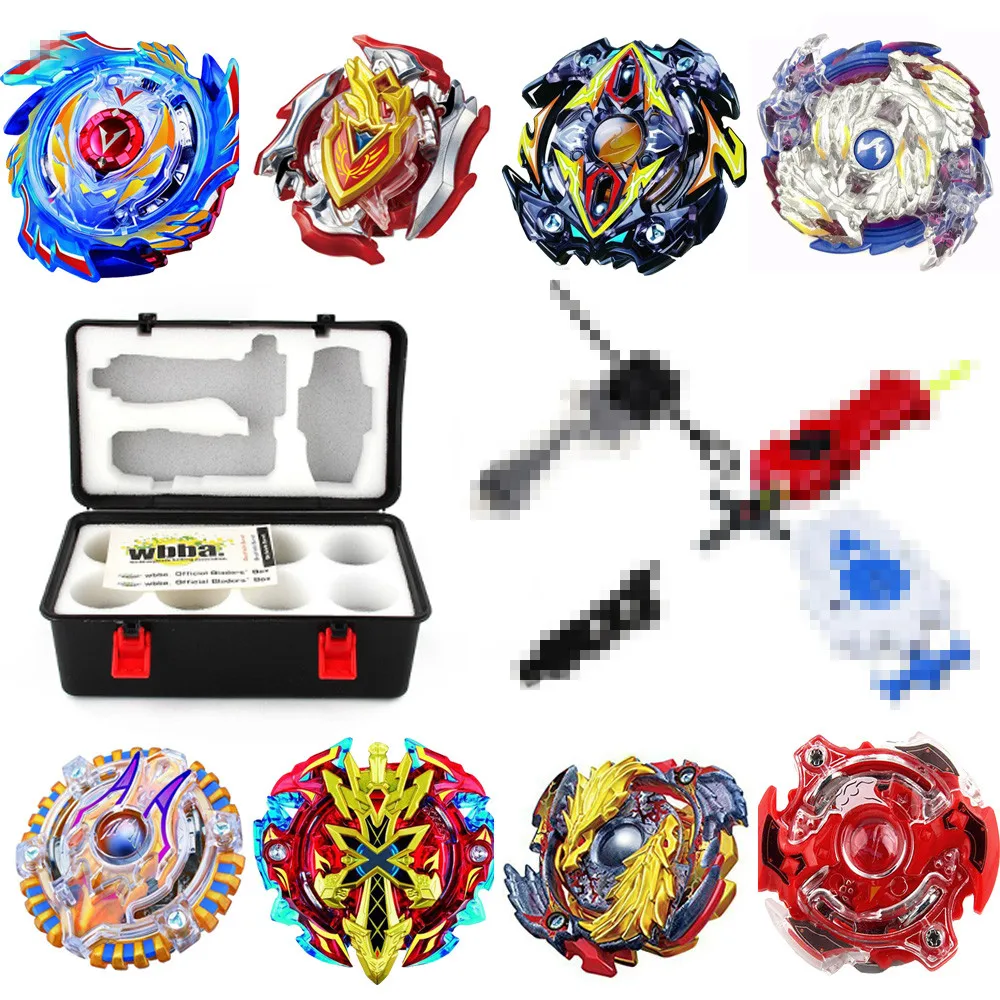 Набор топов для хранения Toupie Spinning Top Metal Fusion Toys blade мальчиков|Волчки| |