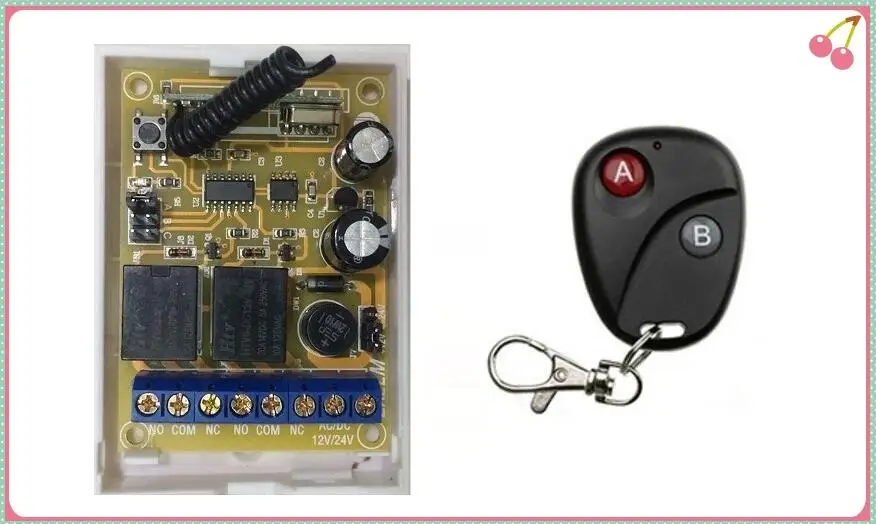 DC12V 2CH Wireless переключатель системы дистанционного управления teleswitch 1 * приемник + 20