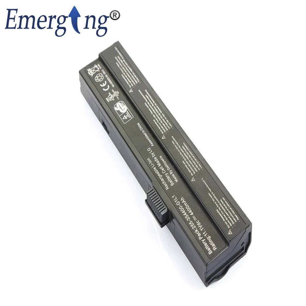 

6cells 11.1v 4400mah High Quality New Laptop Battery for Fujitsu K10 K20 K49 K40 K60 K61 UN255-3S4400-G1L1