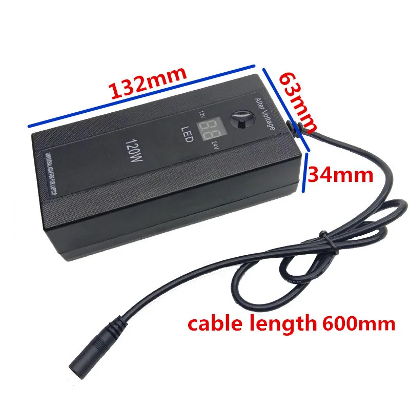 120w display adjustable voltage adaptador 12v 15v 16v 18v 19v 20v 22v 24v universal power charger adapter ac for laptop notebook free global shipping